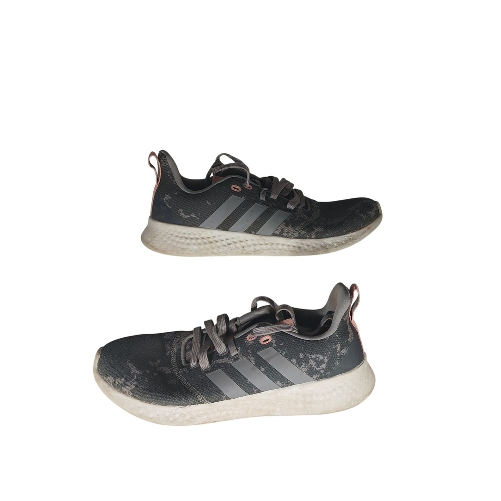 Adidas Puremotion Sneakers 10 Grey Pink Camo‎ Running Shoes H02772 Athleisure